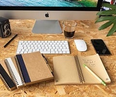 Notebooky s personalizovanými kroužky